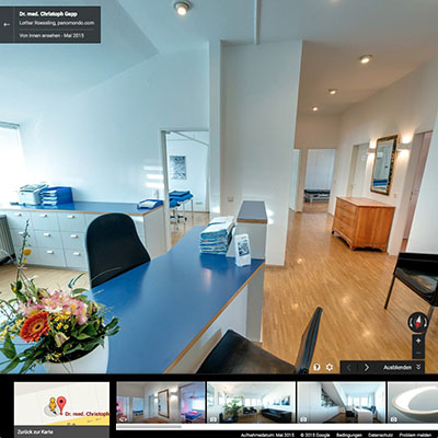 Google Street View Virtual Tour