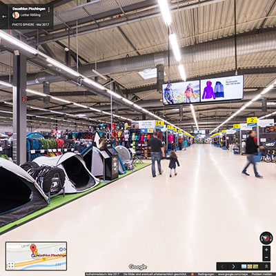 Google Street View Virtual Tour