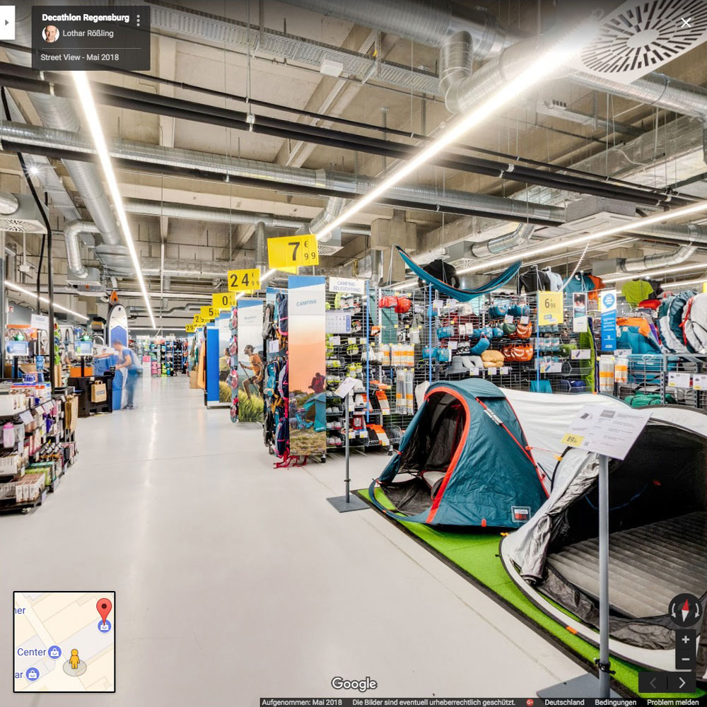 Google Street View Virtual Tour