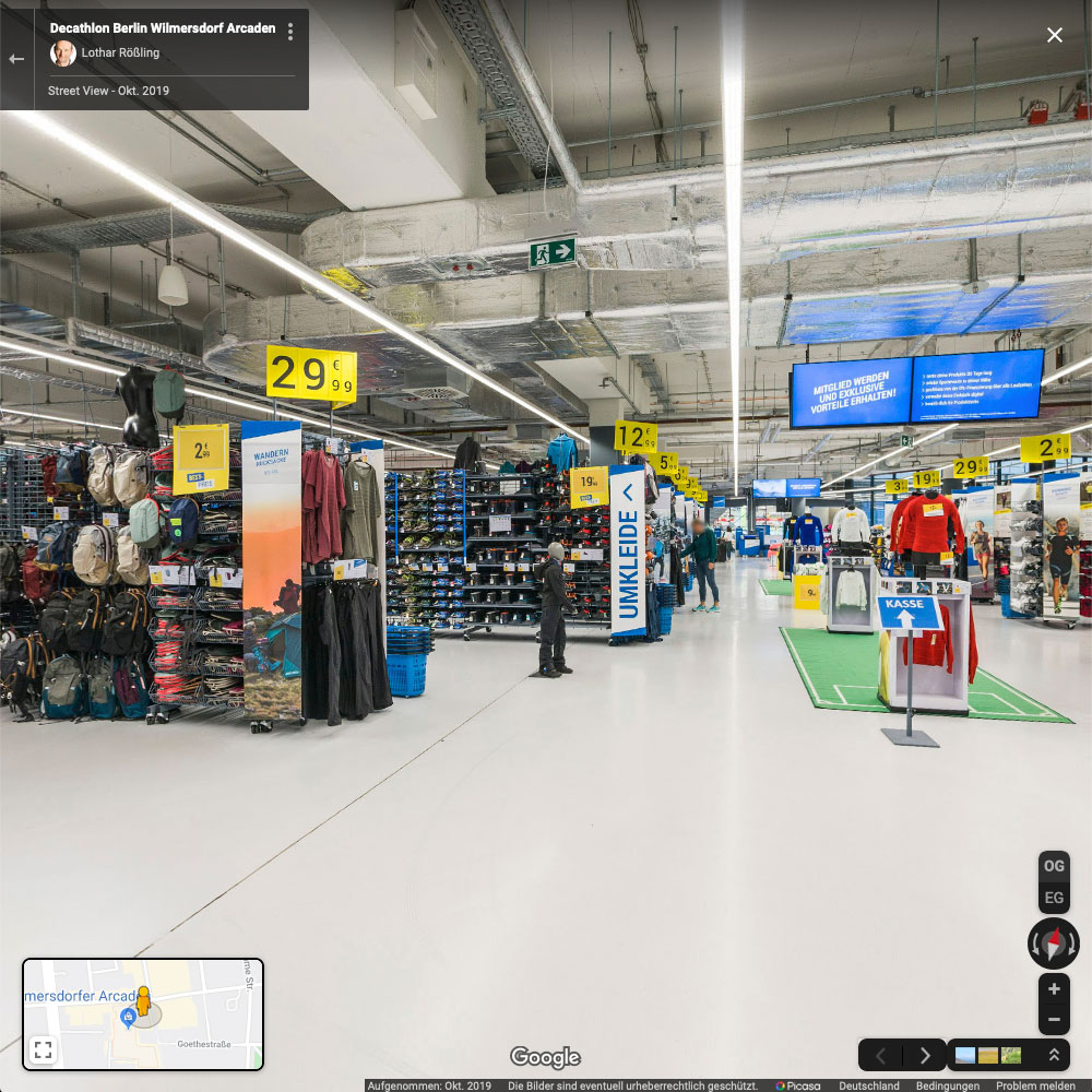 Google Street View Virtual Tour