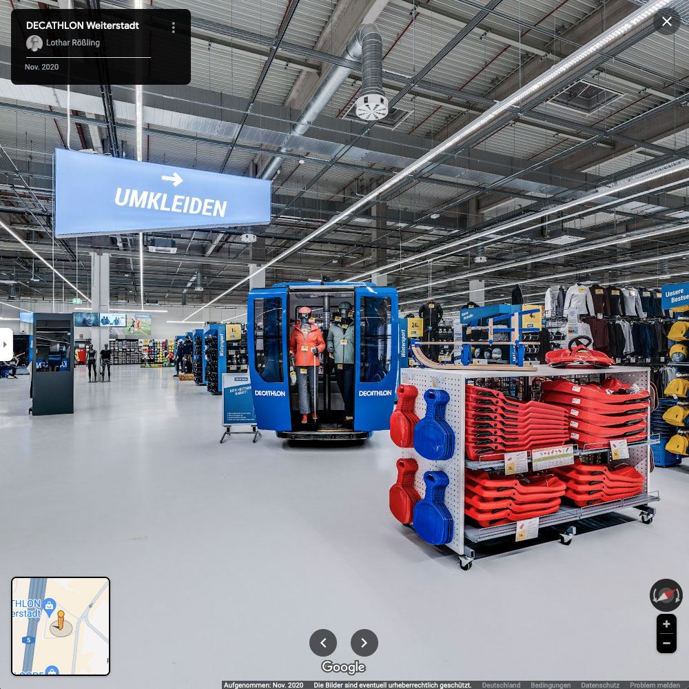 Google Street View Virtual Tour