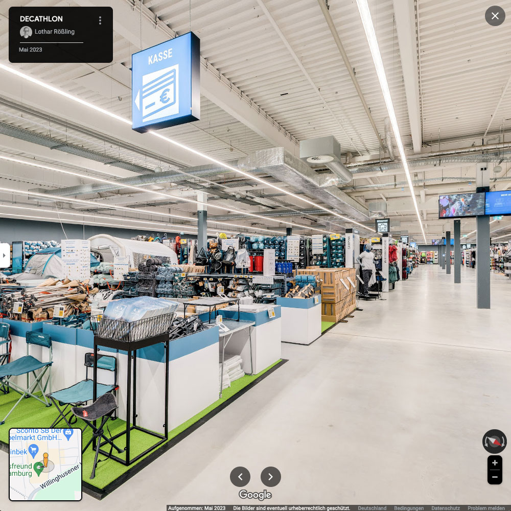 Google Street View Virtual Tour